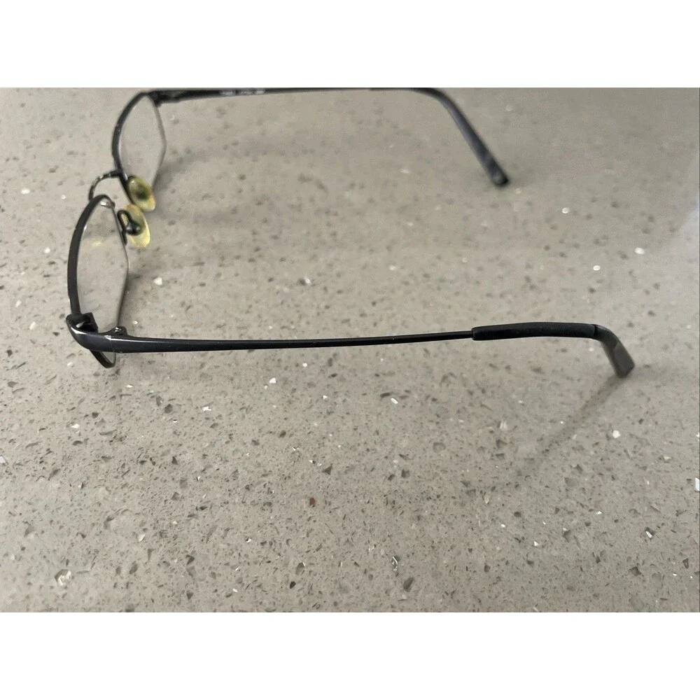 TIMEX TMX WARP Black Rectangular Eyeglasses Frames ONLY 49-18 140 READ Full Rim